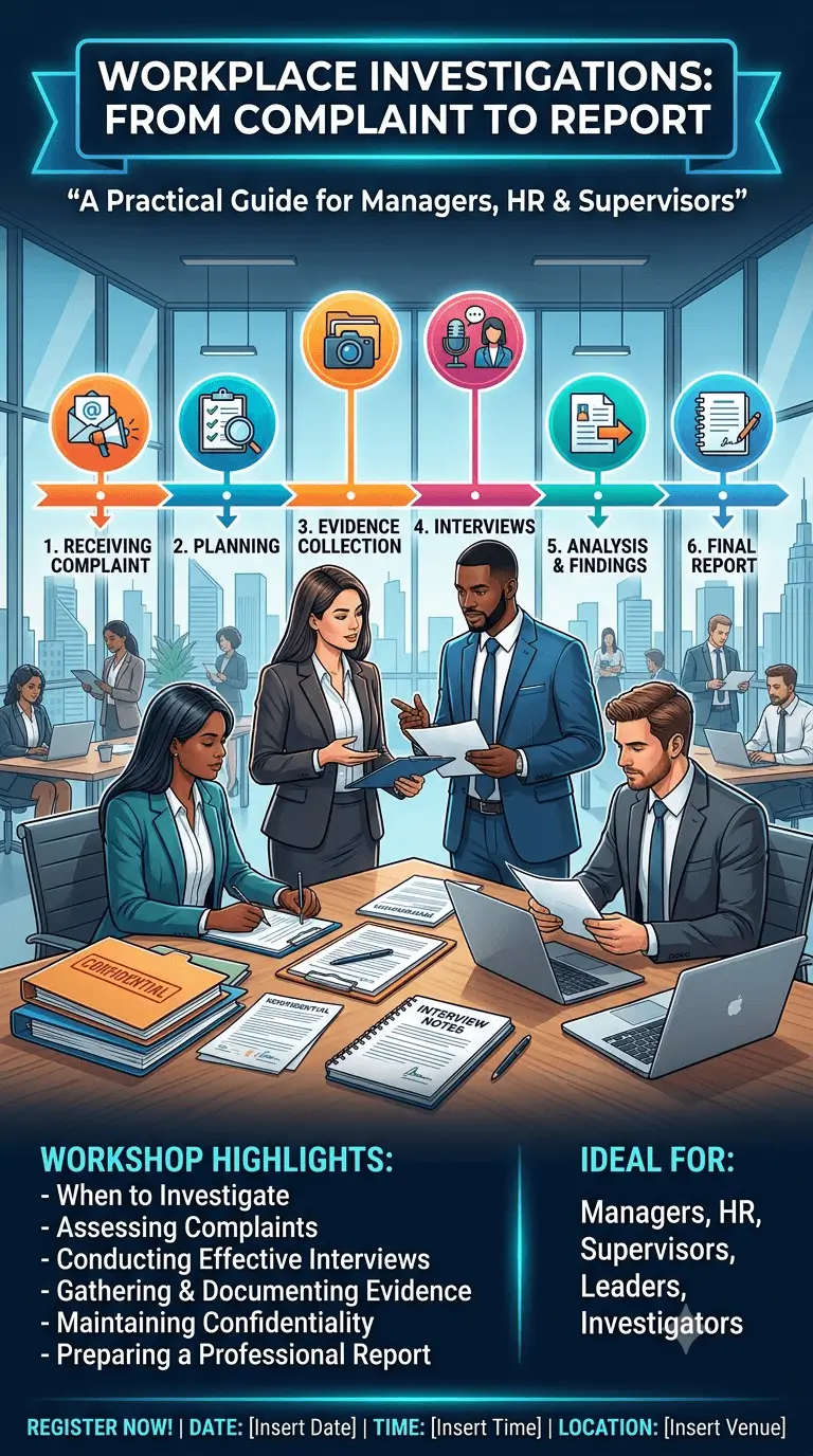 Workplace Investigations: From Complaint to Report